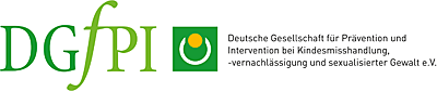 Logo: DGfPI – Deutsche Gesellschaft für Prävention und Intervention bei Kindesmisshandlung, -vernachlässigung und sexualisierter Gewalt e.V.